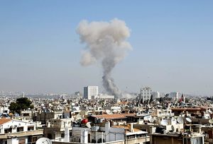Şam&#039;daki patlamalarda 14 kişi öldü