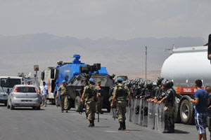 Habur Sınır&#039;ındaki Taksici eylemleri devam ediyor