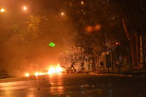 Ankara&#039;da toplanan gruba ikinci müdahale