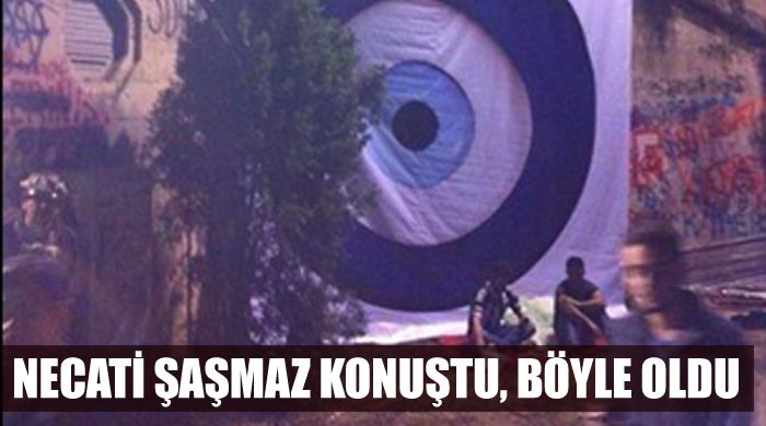 Necati Şaşmaz konuştu, Gezi Parkı böyle oldu