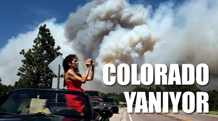 Colorado yanıyor