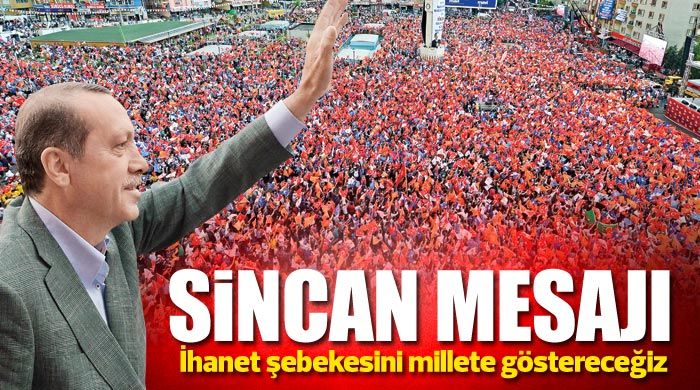 Başbakan Erdoğan, &#039;İhanet şebekesini millete belgeleriyle tanıtacağız&#039;