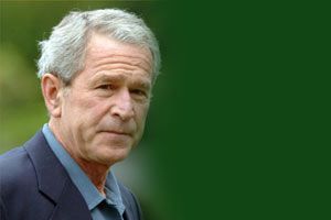 George Bush&#039;un uçağı acil iniş yaptı