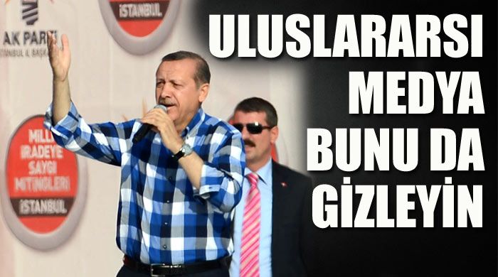 Başbakan Erdoğan, uluslararası medyayı eleştirdi