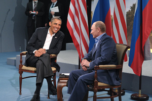 Obama, Putin buluşması gerçekleşti