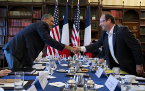 Obama ve Hollande, kimyasal silah konusunda hemfikir