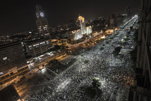 1 milyon Brezilyalı sokakları doldurdu