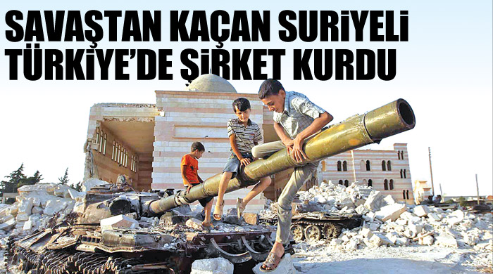 Savaştan kaçan Suriyeli Türkiye&#039;de şirket kurdu