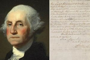 George Washington&#039;ın mektubuna 1,4 milyon dolar