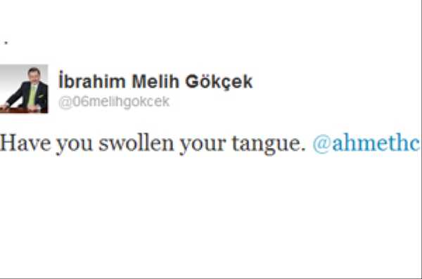 Gökçek, Twitter&#039;da Ahmet Hakan&#039;la kapıştı
