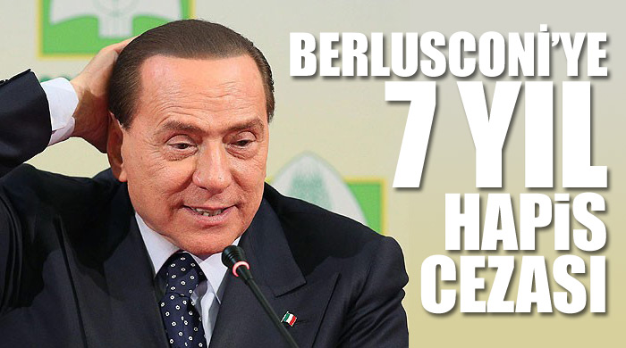 Berlusconi&#039;ye hapis cezası