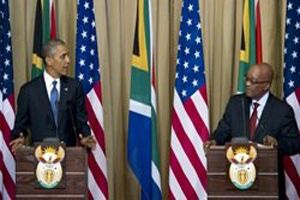 Obama, Mandela&#039;nın ülkesinde 