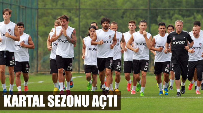 Beşiktaş sezonu açtı, Bilic futbolcularla tanıştı