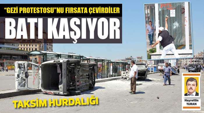 Dünya basınında &#039;Türk Baharı&#039; çığırtkanlığı