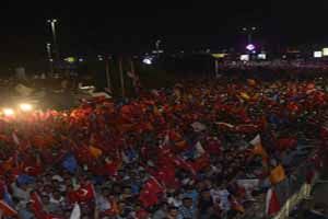 Başbakan Erdoğan&#039;a İstanbulda dev karşılama 