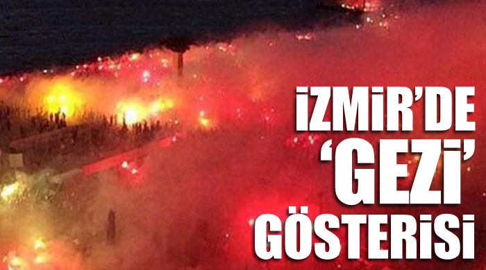 İzmir&#039;de &#039;Gezi&#039; gösterisi
