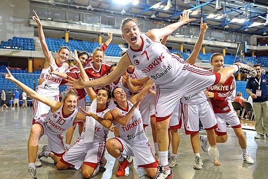 Ümit Kızlar Basketbol Şampiyonası&#039;nda liderler belli oldu