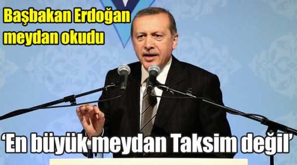 Başbakan, &#039;Taksim turnusol kağıdı gibi, herkesi ortaya çıkarıyor&#039;