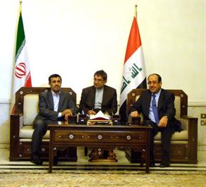 İran Cumhurbaşkanı Ahmedinejad Irak&#039;ta