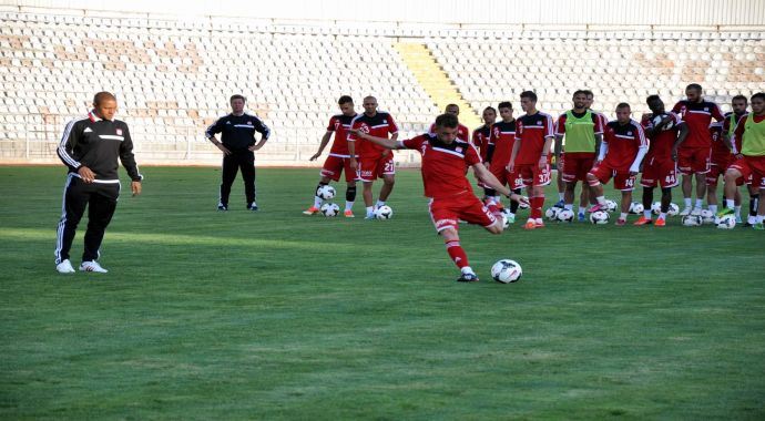 Sivasspor&#039;da Kasımpaşa hazırlıkları