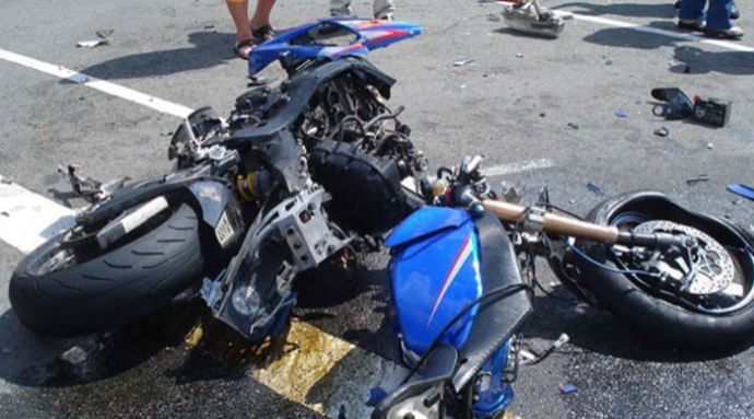 Motosiklet kazası, 8 yaralı