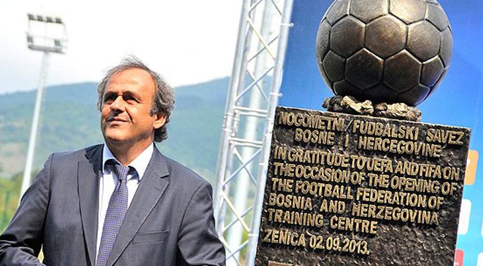 UEFA Başkanı Bosna Hersek&#039;te