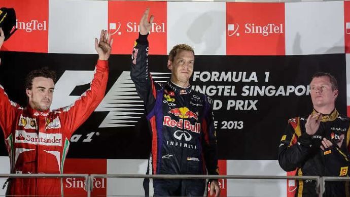 Formula 1&#039;de Vettel rüzgarı