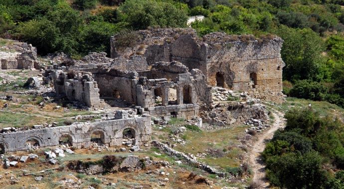 Tlos antik kenti gün yüzüne çıkıyor
