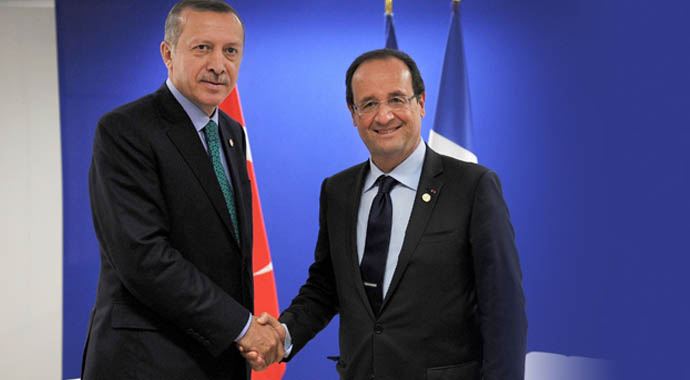 Başbakan Erdoğan, Hollande ile görüştü