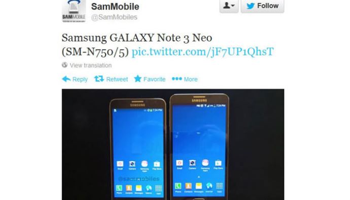 Galaxy Note 3 Lite&#039;ın görüntüsü yayınlandı