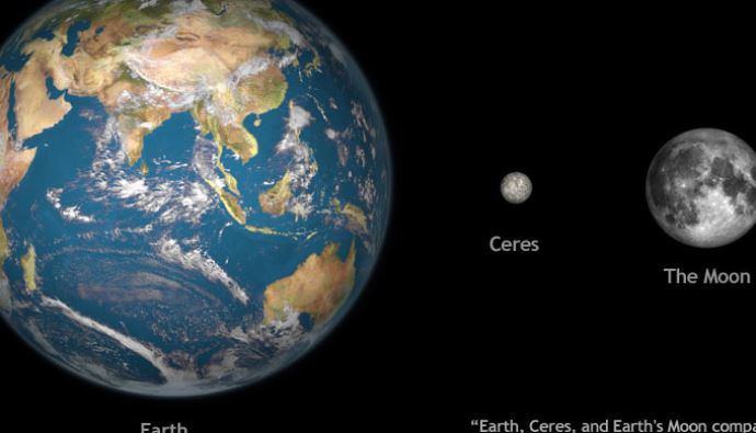 Cüce gezegen Ceres&#039;te su bulundu