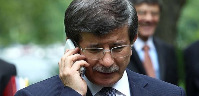 Davutoğlu&#039;ndan 11 ülke ile Suriye telekonferansı