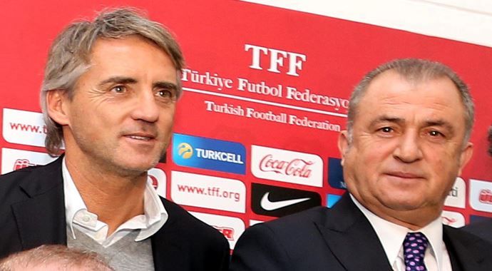 Fatih Terim ve Roberto Mancini ilk kez bir arada