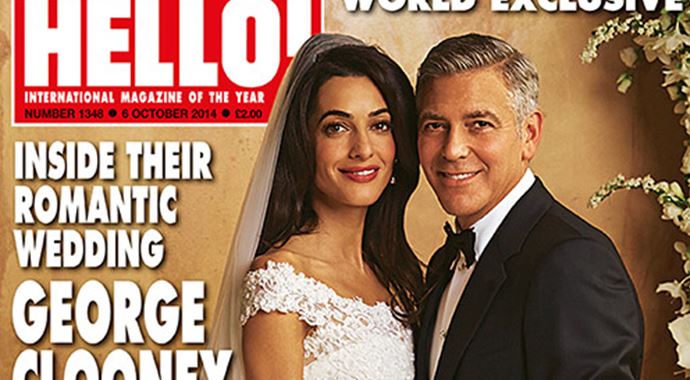 George Clooney ve Amal Alamuddin&#039;in 5 milyon dolarlık fotoğrafı