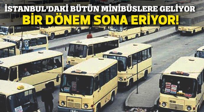 İstanbul&#039;daki minibüslerin tümüne &#039;o&#039; sistem geliyor!