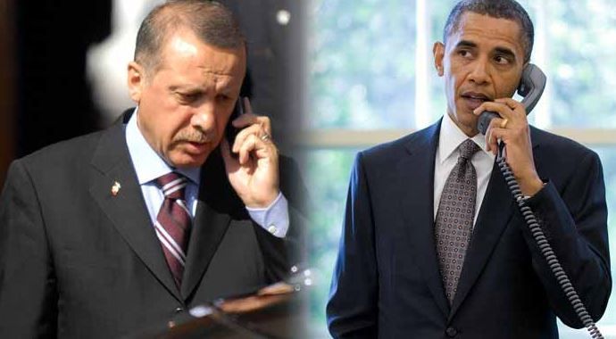 Kritik görüşme: Erdoğan ile Obama Kobani&#039;yi konuştu!