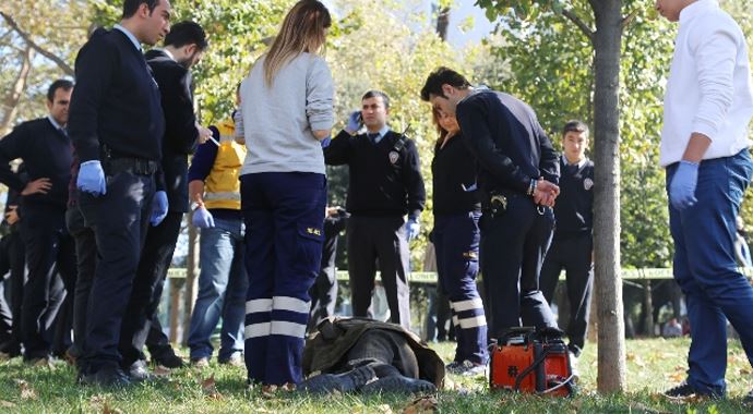 Gezi Parkı&#039;nda ceset bulundu