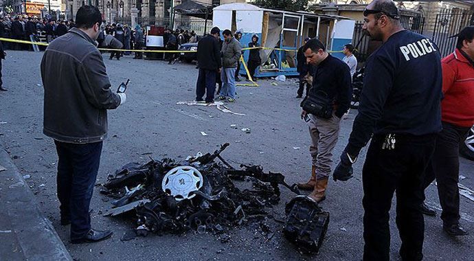 Mısır&#039;da patlama: 10 yaralı