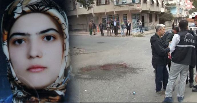 İstanbul&#039;da sokak ortasında kadın cinayeti!