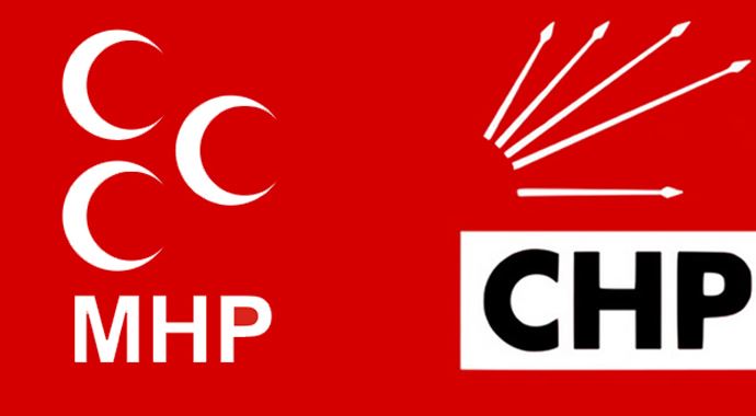 MHP&#039;den CHP&#039;ye bayram ziyareti