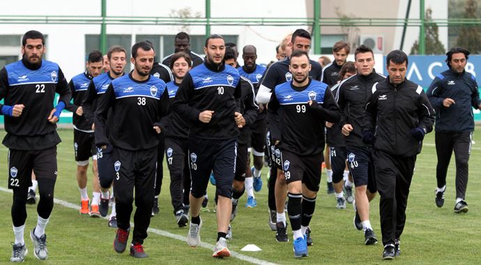 Erciyesspor, Eskişehirspor hazırlıklarını sürdürdü