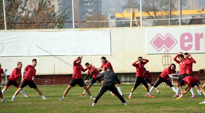 Samsunspor derbi maçına hazırlanıyor