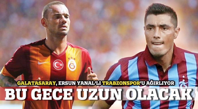 Galatasaray, Ersun Yanal&#039;lı Trabzonspor&#039;u ağırlıyor