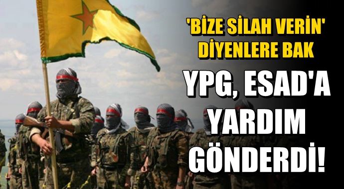 &quot;YPG, Esad askerlerine yardım etti&quot; iddiası
