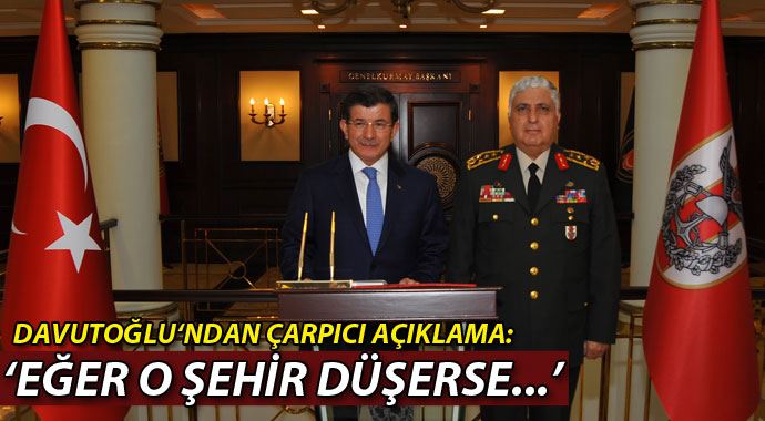 Başbakan Davutoğlu: &#039;Halep yoğun baskı altında&#039;