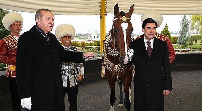 Cumhurbaşkanı Erdoğan&#039;a sürpriz hediye