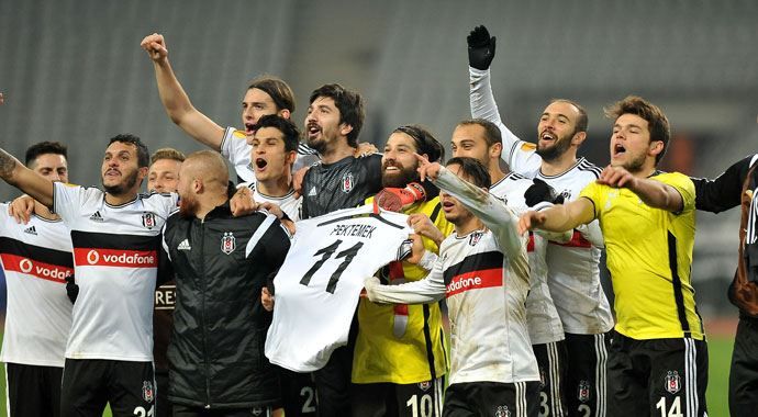 Beşiktaşlı oyunculardan maç sonu galibiyet açıklaması