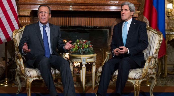 Lavrov ve Kerry Roma&#039;da buluştu