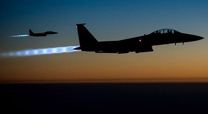 IŞİD hedeflerine 3 günde 67 hava saldırısı