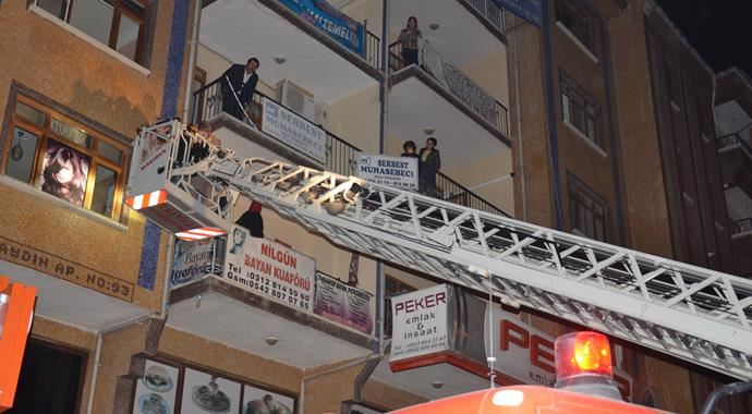 Ankara&#039;da yangın paniği